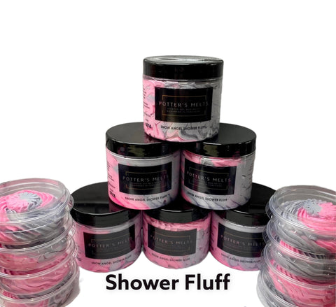 Shower Fluff and Shower Scrubs