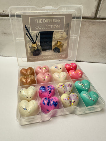 The Diffuser Collection Wax Melt Sample Box