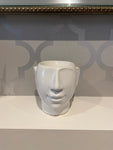 White Ceramic Face Burner